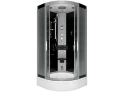 AcquaVapore Dampfdusche Duschtempel Sauna Dusche Duschkabine D46-63M2-EC 100x100