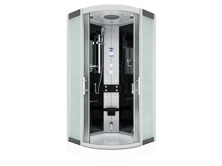AcquaVapore Dampfdusche Duschtempel Sauna Dusche Duschkabine D46-23M2-EC 100x100