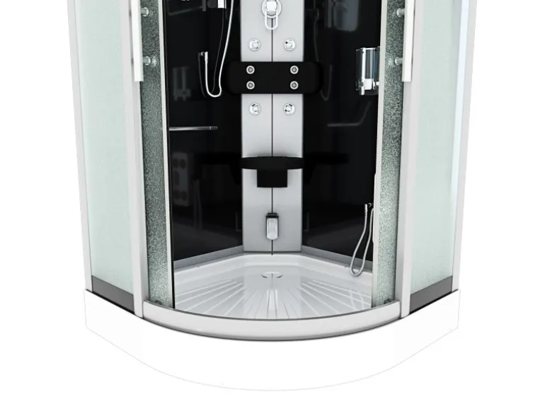 AcquaVapore Dampfdusche Duschtempel Sauna Dusche Duschkabine D46-23M2-EC 100x100