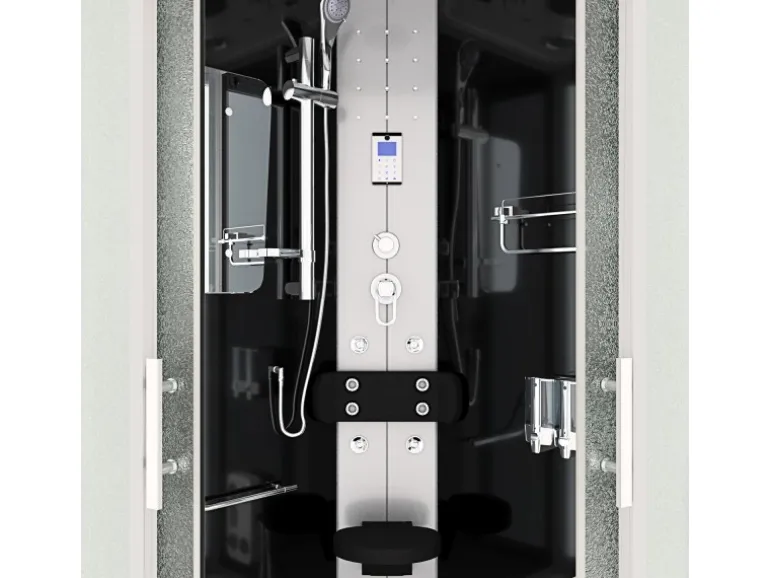 AcquaVapore Dampfdusche Duschtempel Sauna Dusche Duschkabine D46-23M2-EC 100x100