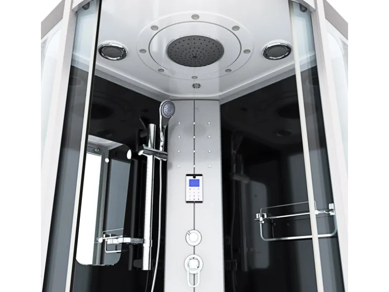 AcquaVapore Dampfdusche Duschtempel Sauna Dusche Duschkabine D46-13T2-EC 90x90