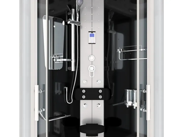 AcquaVapore Dampfdusche Duschtempel Sauna Dusche Duschkabine D46-13T2-EC 90x90