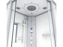AcquaVapore Dampfdusche Duschtempel Sauna Dusche Duschkabine D46-10T2-EC 90x90
