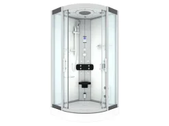 AcquaVapore Dampfdusche Duschtempel Sauna Dusche Duschkabine D46-00T2-EC 80x80