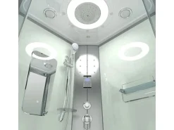 AcquaVapore Dampfdusche Duschtempel Sauna Dusche Duschkabine D46-60T2-EC 100x100