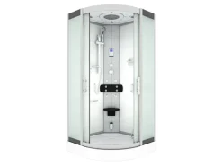 AcquaVapore Dampfdusche Duschtempel Sauna Dusche Duschkabine D46-10M2-EC 90x90