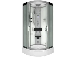 AcquaVapore Dampfdusche Duschtempel Sauna Dusche Duschkabine D46-50M2-EC 90x90