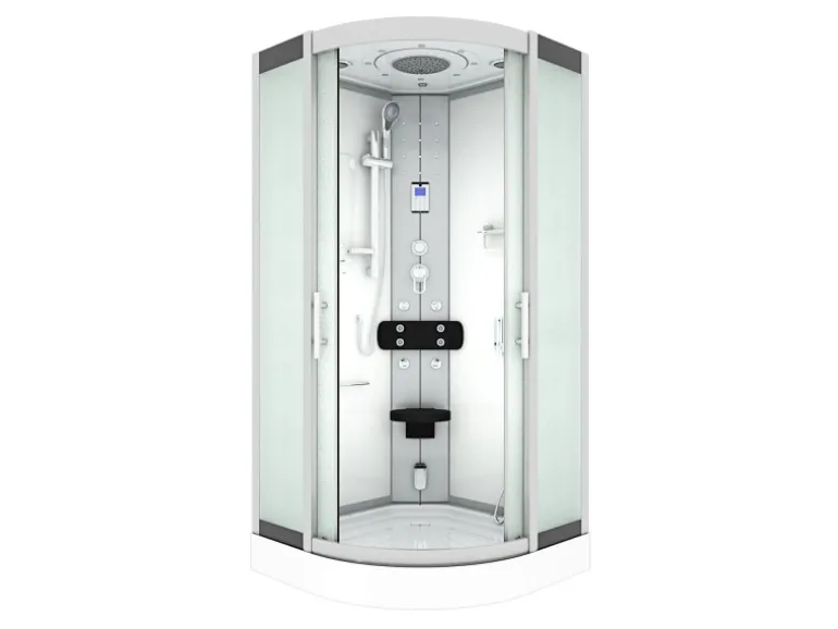 AcquaVapore Dampfdusche Duschtempel Sauna Dusche Duschkabine D46-10M2 90x90
