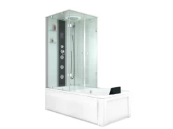 AcquaVapore Dusche Wanne Kombination K05-R01-EC Duschkabine 90x180