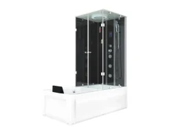 AcquaVapore Dusche Wanne Kombination K05-L31 Duschkabine 180x90