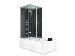 AcquaVapore Dusche Wanne Kombination K05-R30-EC Duschkabine 90x180