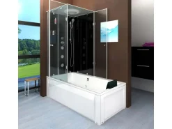 AcquaVapore Dusche Wanne Kombination K05-R30-EC Duschkabine 90x180