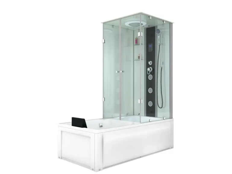 AcquaVapore Dusche Wanne Kombination K05-L01 Duschkabine 180x90