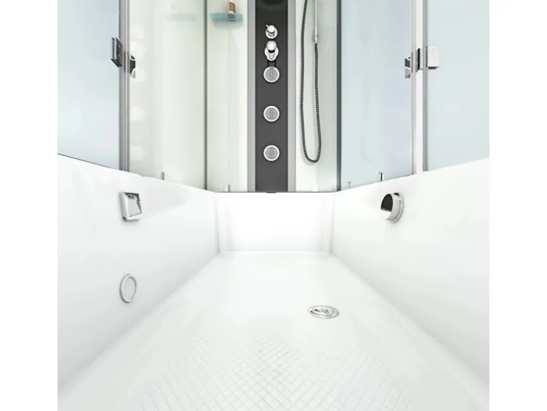 AcquaVapore Dusche Wanne Kombination K05-L01 Duschkabine 180x90