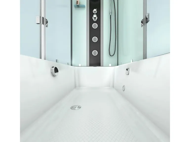 AcquaVapore Dusche Wanne Kombination K05-R00 Duschkabine 90x180