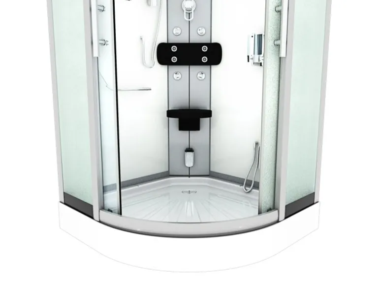 AcquaVapore Duschkabine Dusche D46-20M0 Komplettdusche Fertigdusche 100x100