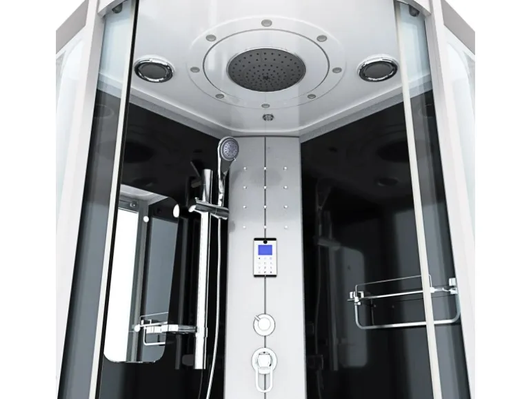 AcquaVapore Duschkabine Dusche D46-03T0-EC Komplettdusche Fertigdusche 80x80