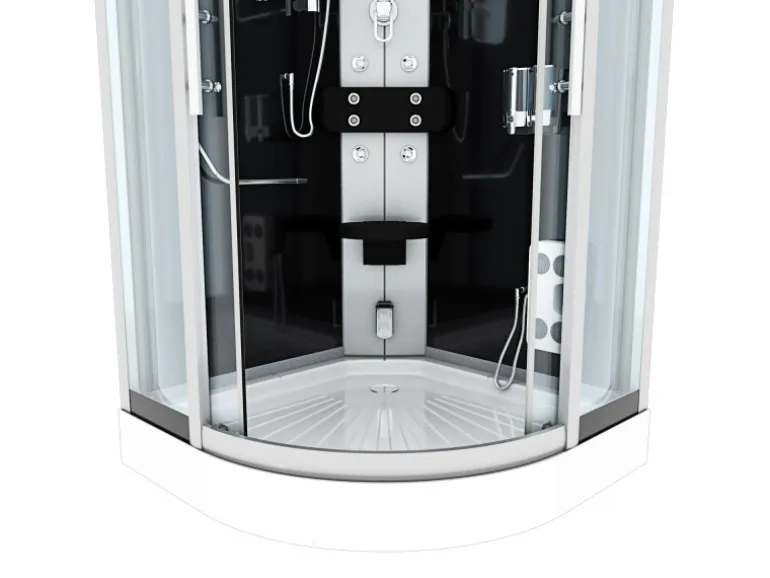 AcquaVapore Duschkabine Dusche D46-03T0-EC Komplettdusche Fertigdusche 80x80
