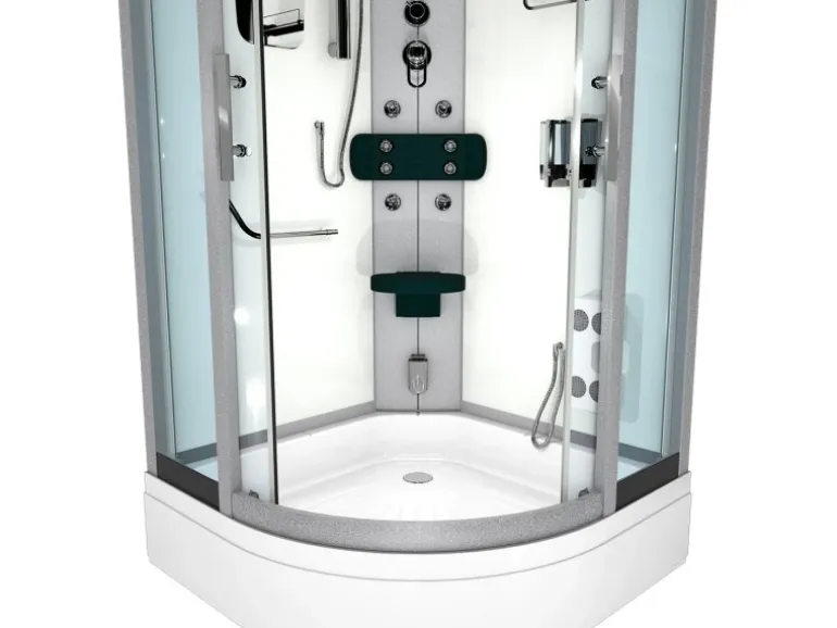 AcquaVapore Duschkabine Dusche D46-50T0 Komplettdusche Fertigdusche 90x90