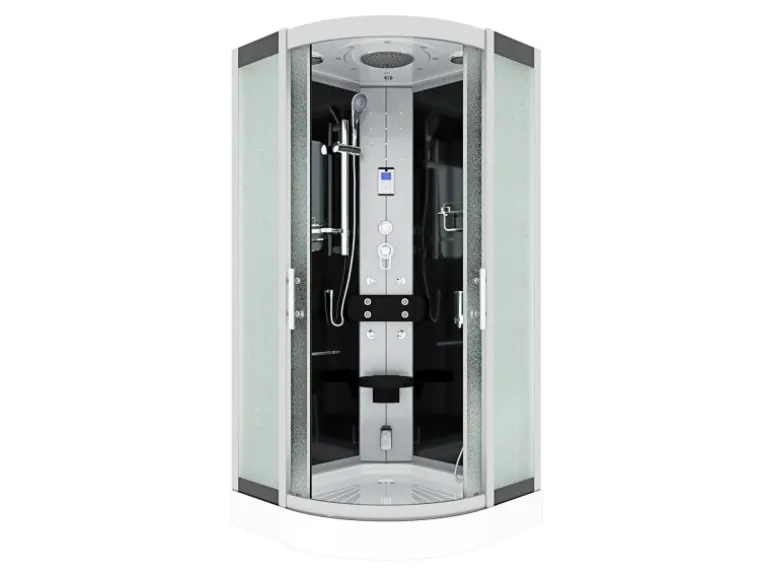 AcquaVapore Duschkabine Dusche D46-03M0-EC Komplettdusche Fertigdusche 80x80