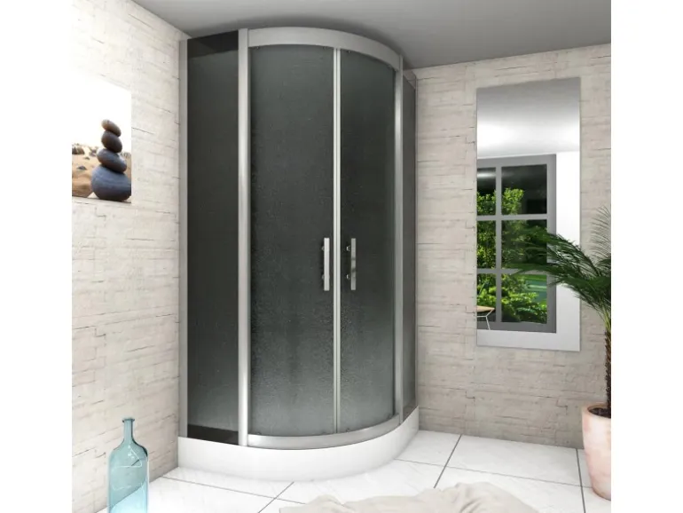 AcquaVapore Duschkabine Dusche D46-03M0-EC Komplettdusche Fertigdusche 80x80