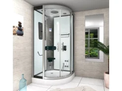 AcquaVapore Duschkabine Dusche D46-10T0 Komplettdusche Fertigdusche 90x90