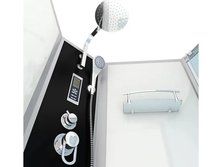 AcquaVapore Kombination Badewanne Dusche K50-L01 Duschtempel 170x100