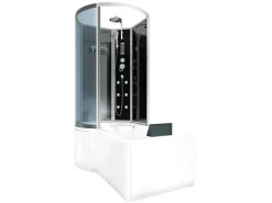 AcquaVapore Kombination Badewanne Dusche K50-R31 Duschtempel 100x170