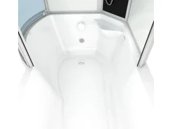 AcquaVapore Kombination Badewanne Dusche K50-R01 Duschtempel 100x170