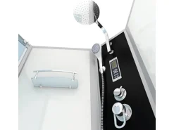 AcquaVapore Kombination Badewanne Dusche K50-R01 Duschtempel 100x170