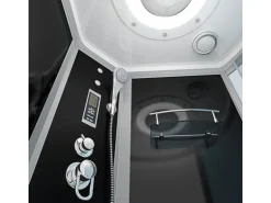 AcquaVapore Kombination Badewanne Dusche K55-L31 Duschtempel 170x100