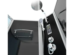 AcquaVapore Kombination Whirlpool Dusche K50-R31-WP-EC Duschkabine Wanne 100x170