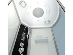 AcquaVapore Kombination Whirlpool Dusche K55-L01-WP Duschkabine Wanne 170x100