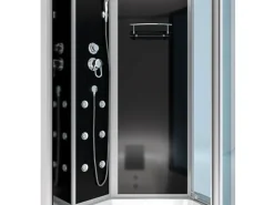 AcquaVapore Kombination Whirlpool Dusche K50-L30-WP Duschkabine Wanne 170x100