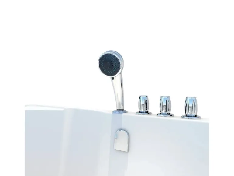 AcquaVapore Seniorendusche und Badewanne mit Tür S12D-TH-R-EC Dusche 85x170
