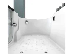 AcquaVapore Seniorendusche und Wanne mit Whirlpool S12D-TH-AIR-R-EC Dusche 85x17