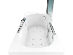 AcquaVapore Seniorendusche und Wanne mit Whirlpool S12D-EH-AIR-L-EC Dusche 170x8