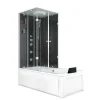 AcquaVapore Whirlpool Dusche Kombination K05-R30-WP Duschtempel 90x180