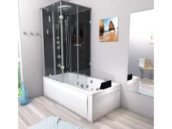 AcquaVapore Whirlpool Dusche Kombination K05-R31-WP-EC Duschtempel 90x180