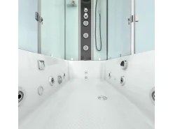 AcquaVapore Whirlpool Dusche Kombination K05-L00-WP-EC Duschtempel 180x90