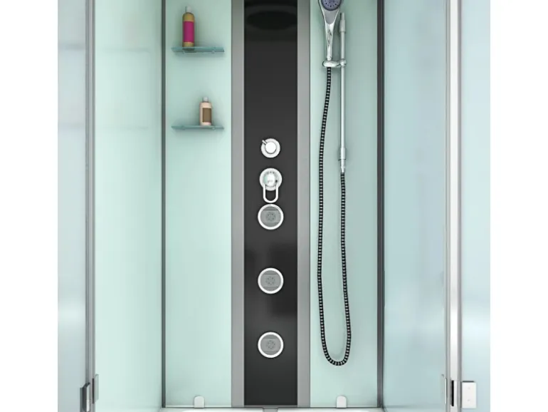 AcquaVapore Whirlpool Dusche Kombination K05-L00-WP-EC Duschtempel 180x90