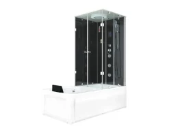 AcquaVapore Whirlpool Dusche Kombination K05-L31-WP-EC Duschtempel 180x90