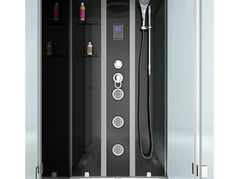AcquaVapore Whirlpool Dusche Kombination K05-L31-WP Duschtempel 180x90