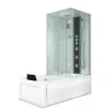 AcquaVapore Whirlpool Dusche Kombination K05-L02-WP-EC Duschtempel 180x90