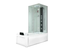 AcquaVapore Whirlpool Dusche Kombination K05-L02-WP-EC Duschtempel 180x90