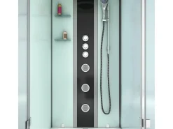 AcquaVapore Whirlpool Dusche Kombination K05-L02-WP-EC Duschtempel 180x90