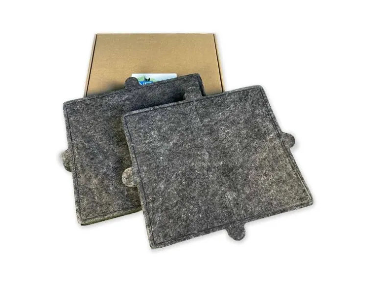 AIR2GO Aktivkohlefilter Als Ersatz für Miele DKF16-1 und 7932320 2 Stück