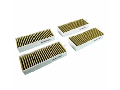 AIR2GO CleanAir Plus Aktivkohlefilter für Bosch Serie 4 und Serie 6 und Serie 8 4 Stück