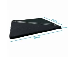 AIR2GO Longlife Aktivkohlefilter für Ikea NYTTIG FIL 950 und 484000008787