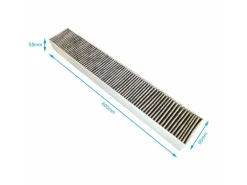 AIR2GO Premium Aktivkohlefilter Als Ersatz für Zanker 9029798767 / ECFB01